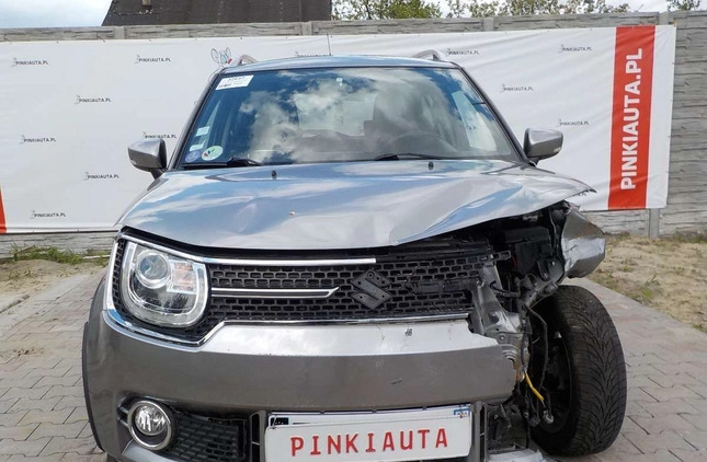 Suzuki Ignis cena 22900 przebieg: 161940, rok produkcji 2018 z Działdowo małe 466